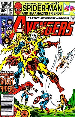 ghost rider vs the avengers