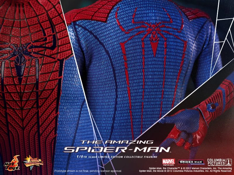 SPIDER-MAN Figure 1/6 HANDS #1 Hot Toys The Amazing Spider-Man 