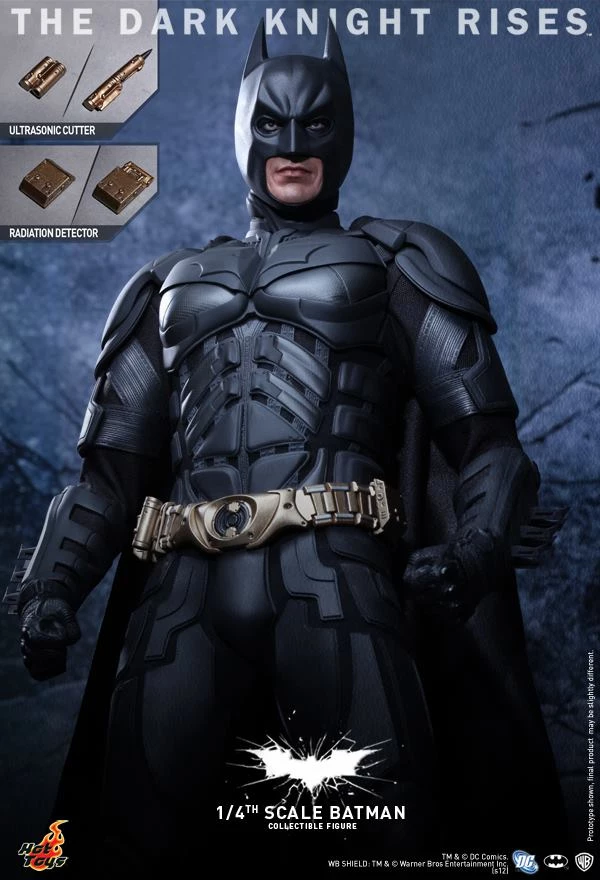 The Dark Knight Rises Even Taller With A 1/4 Scale Hot Toys Figure