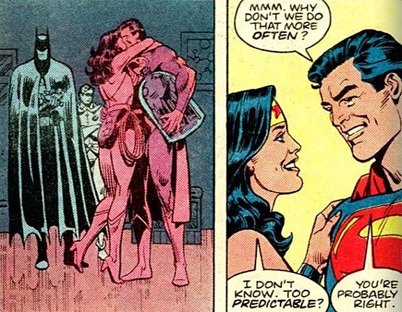 Did superman and wonder woman ever hook up