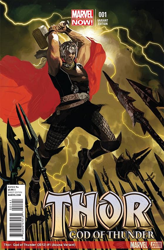Immortals Fall In Thor God Of Thunder 1 Preview