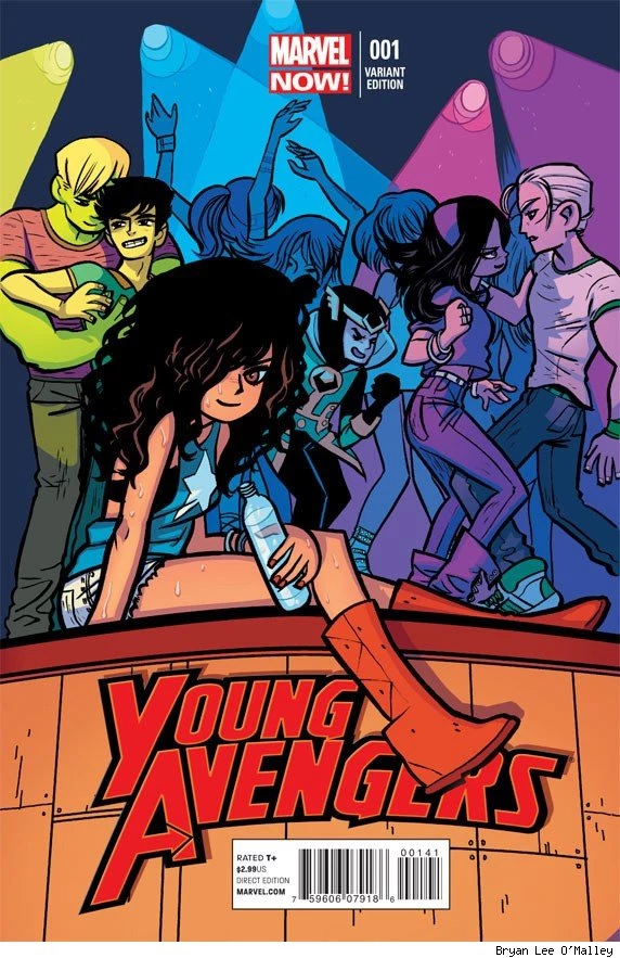 Parting Shot: Young Avengers By 'Scott Pilgrim' Creator Bryan Lee O'Malley