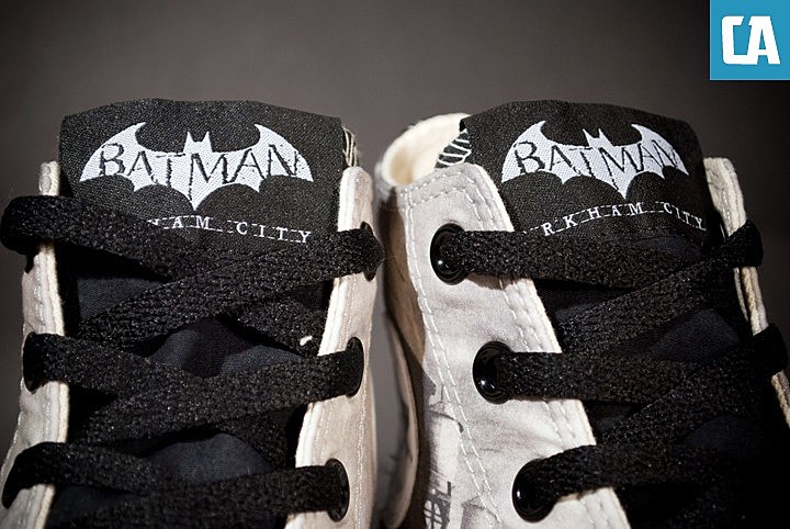 ComicsAlliance's New Custom Batman Converse: 'Arkham City' Sneakers