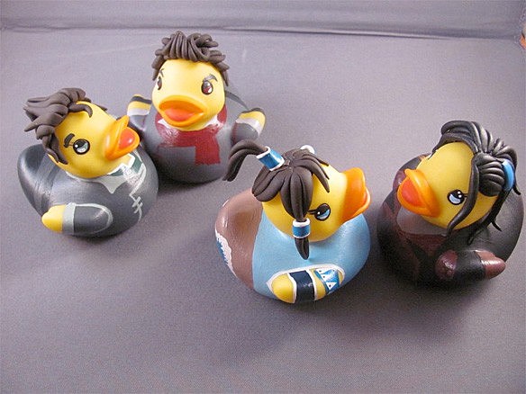 If These Custom Rubber Duckies Can't Save Your Bathtime, They'll Darn Sure  Avenge It