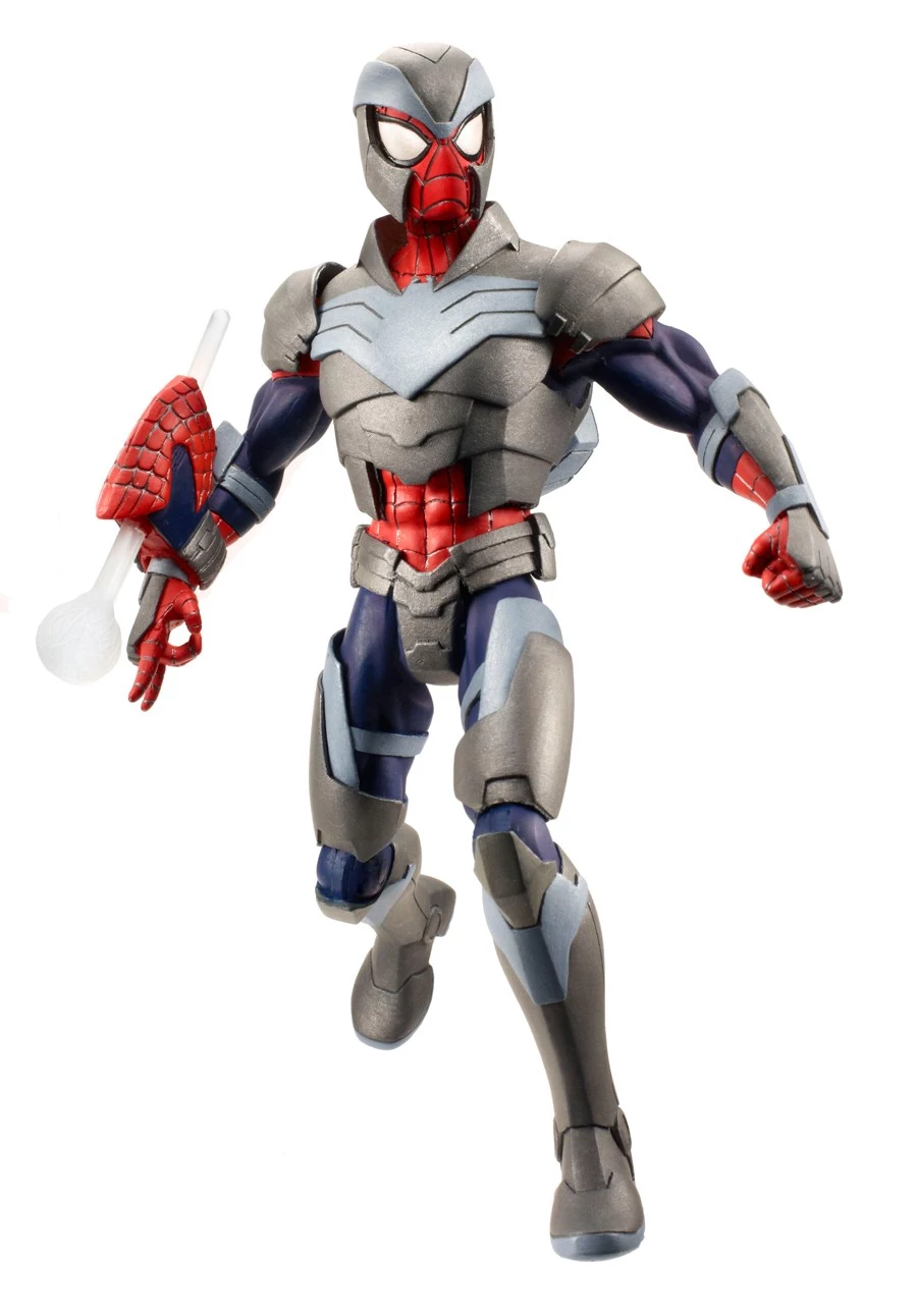 Toy Fair 2013: Hasbro's Official 'Ultimate Spider-Man' Action Figure Images - A2350 ShielD Tech SpiDer Man