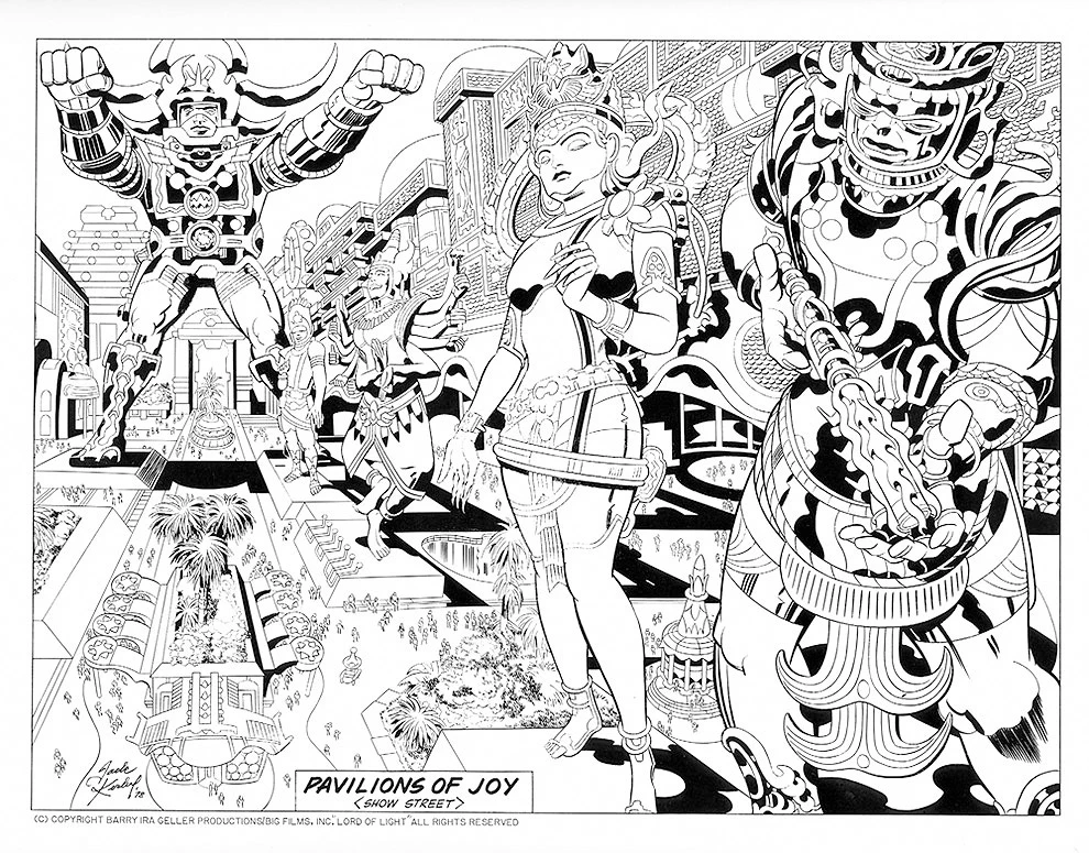 Jack Kirby's Of Light' Designs For The Project That 'Argo'