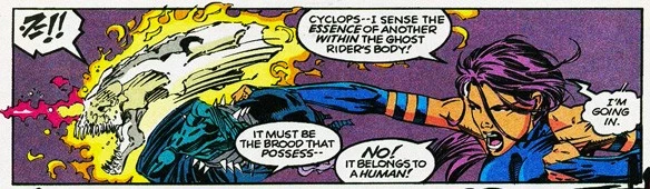 Bizarro Back Issues: How Gambit's Wife Got The Ghost Rider Possessed By  Aliens (1992)