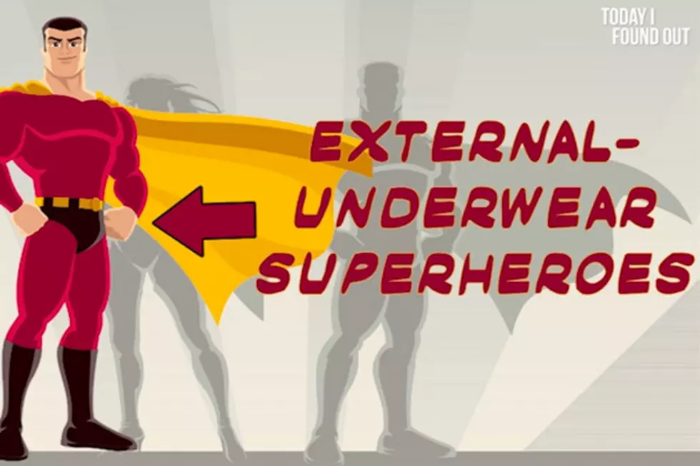 'Today I Found Out' Explains Why Superheroes Wear Trunks Through The Magic Of Video