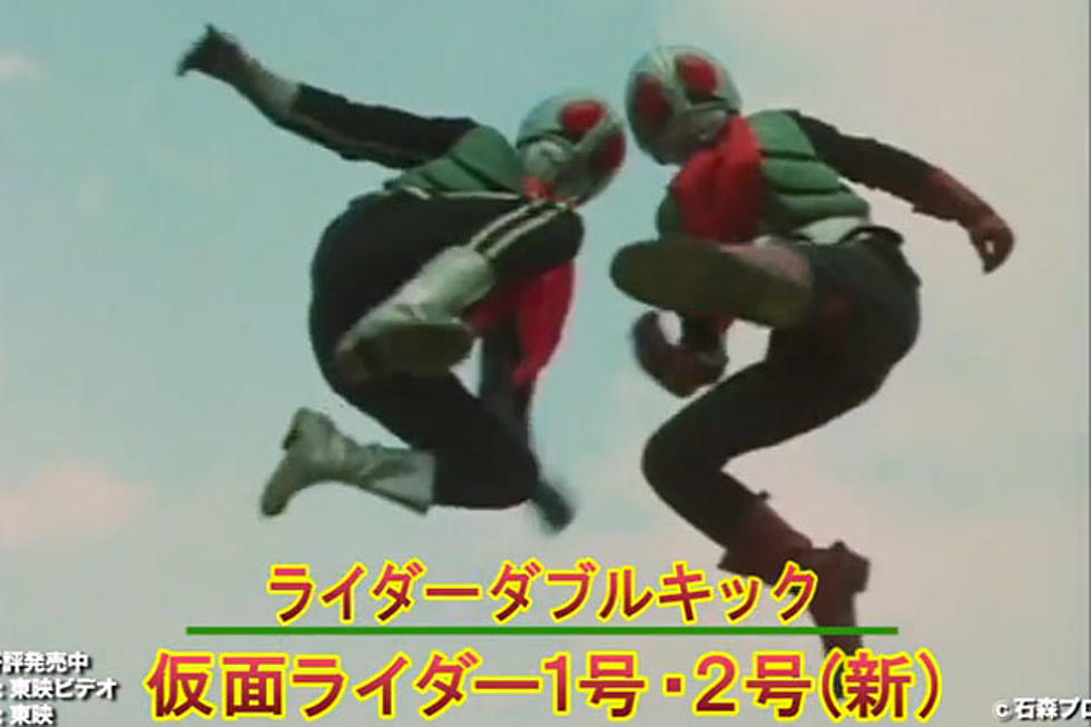 See Every Showa-Era Kamen Rider Finishing Move In One Video
