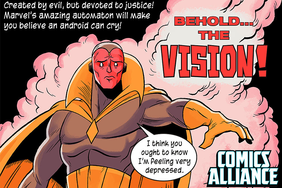 Comics, Everybody: The History of The Vision Explained!