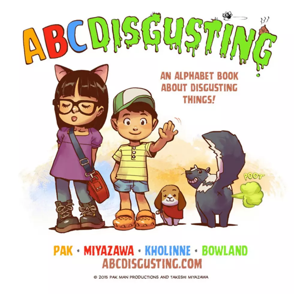 There Is Quite A Lot Of Farting: Greg Pak On His New Children&#8217;s Book, &#8216;ABC Disgusting&#8217;