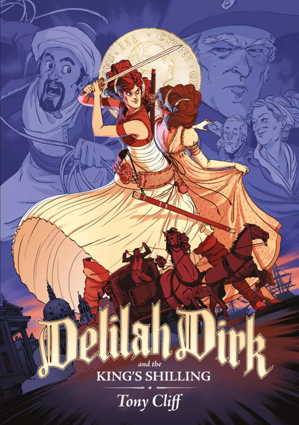 Tony Cliff&#8217;s Next &#8216;Delilah Dirk&#8217; Adventure To Be Serialized Online
