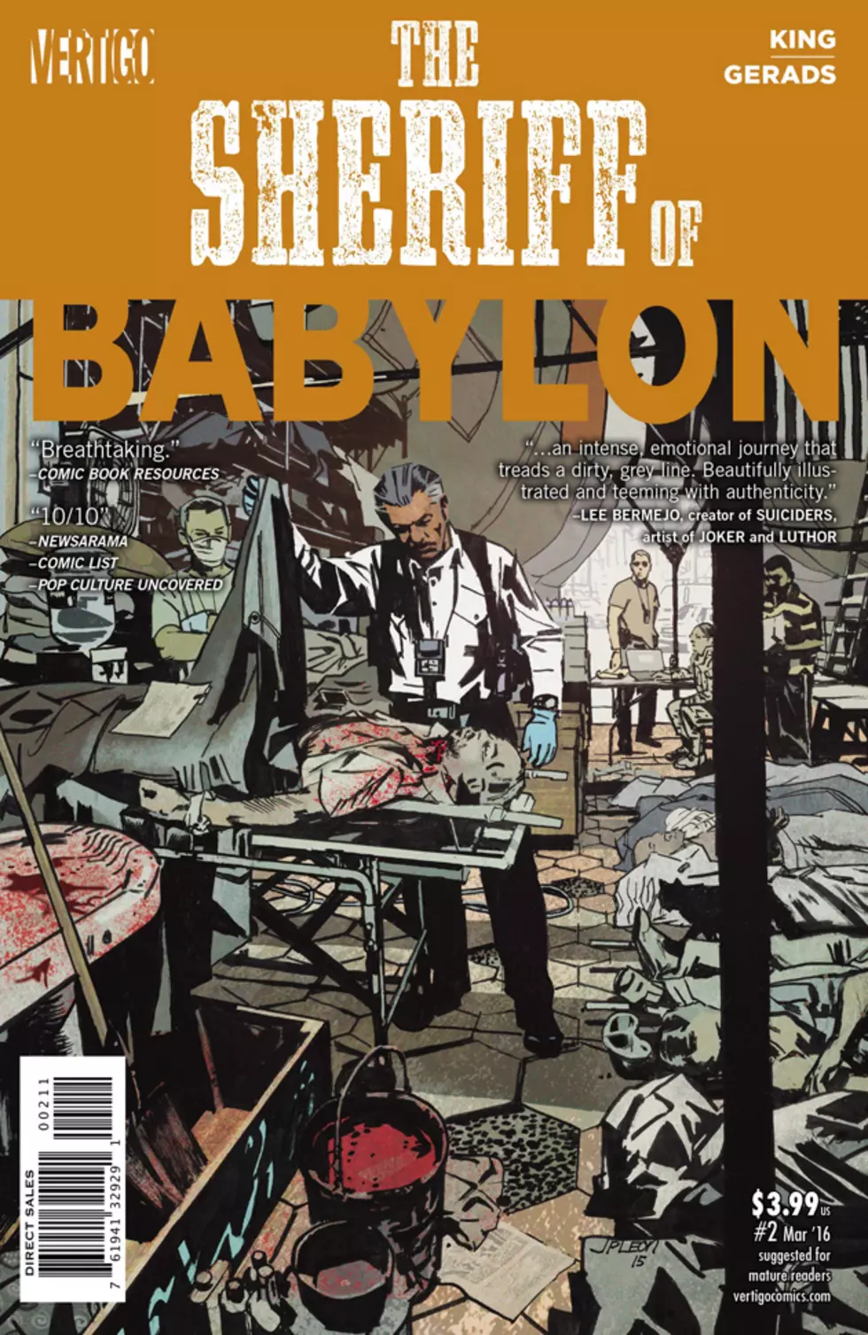 Lunch Gets Very Tense In &#8216;Sheriff Of Babylon&#8217; #2 [Preview]