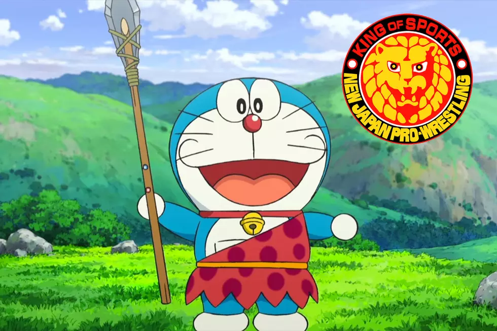 Doraemon Appears At New Japan Pro Wrestling’s Biggest Event, Sadly Does Not Win Championship