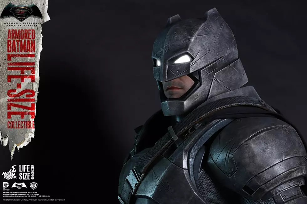 Bring Home a Life-Size Batfleck With Hot Toys' New Armored Batman Statue