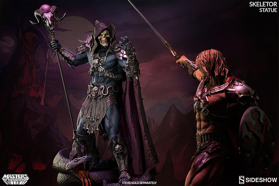 Myaah! Sideshow’s Skeletor Brings the Inspirational Enemy of Eternia to Life