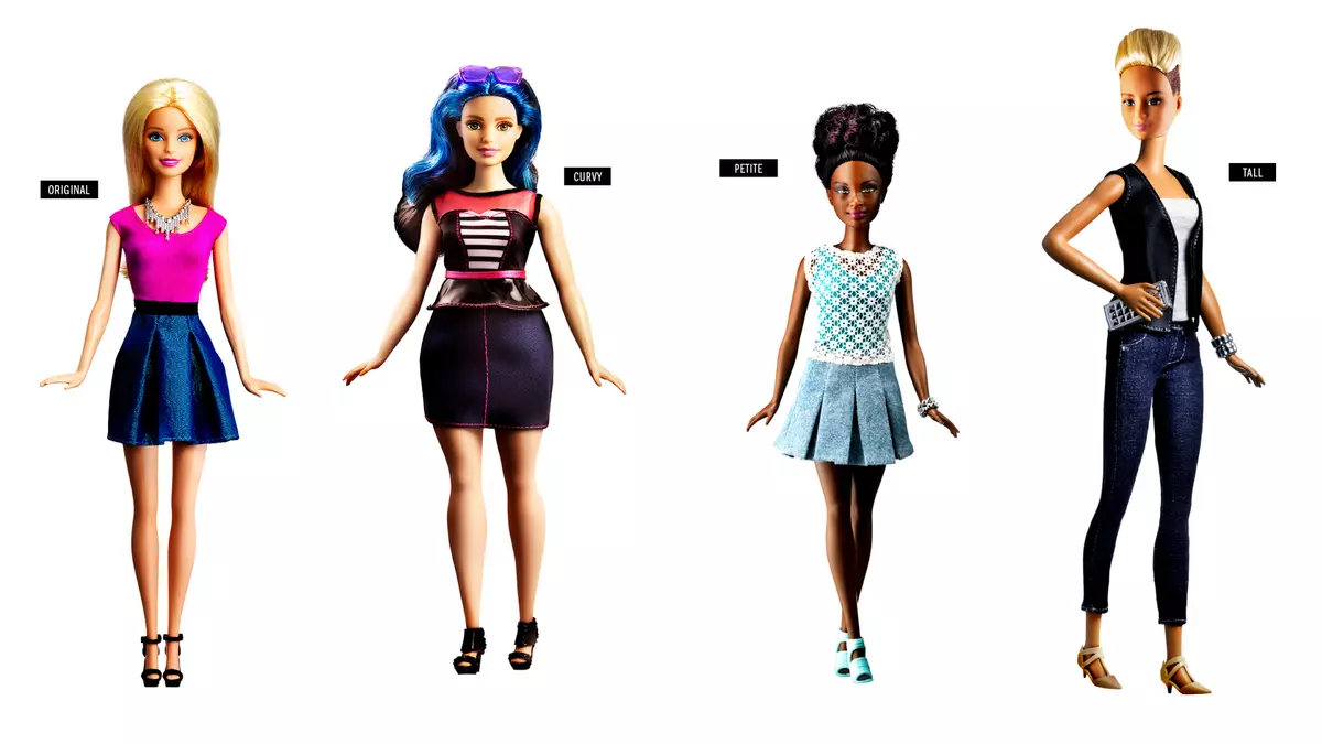 Toying With Diversity Mattel Brings Body Options To Barbie