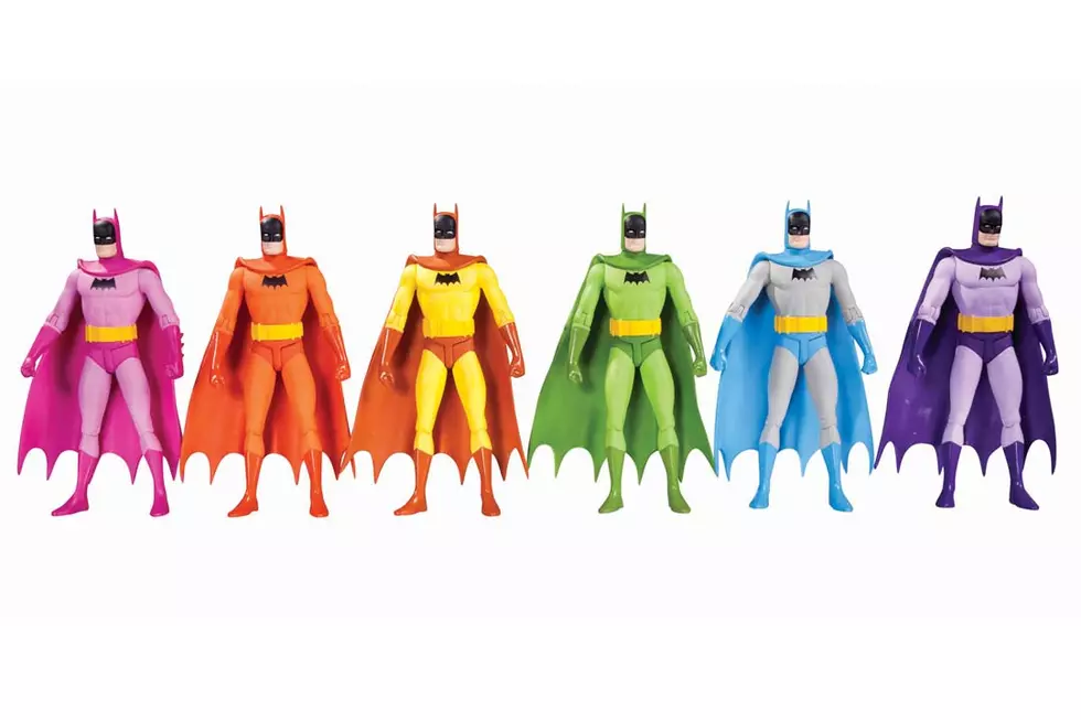 DC Collectibles Announces New Rainbow Batman Figure Set