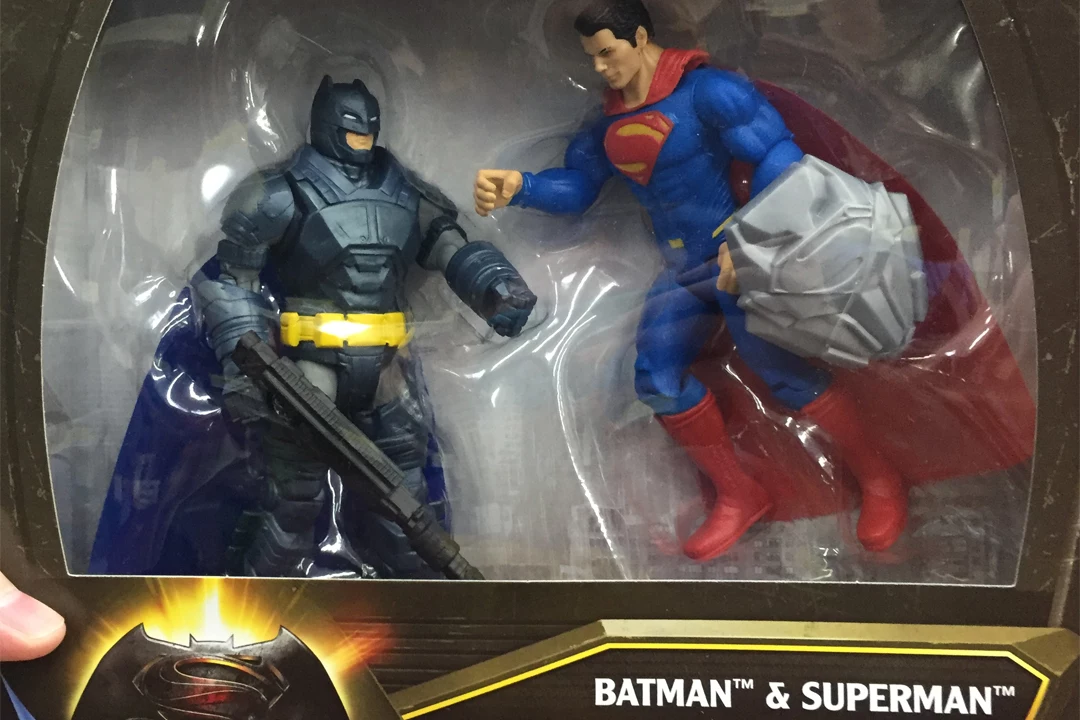 batman and superman toys