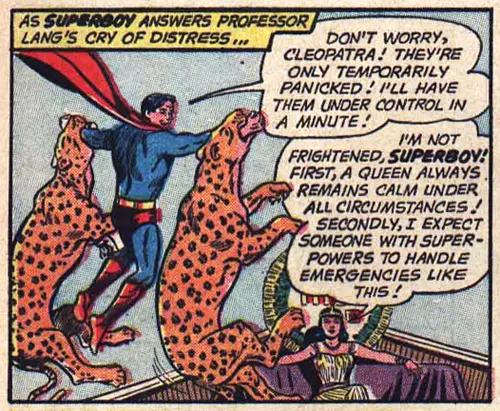Bizarro Back Issues: Superboy's Romance With Cleopatra! (1961)