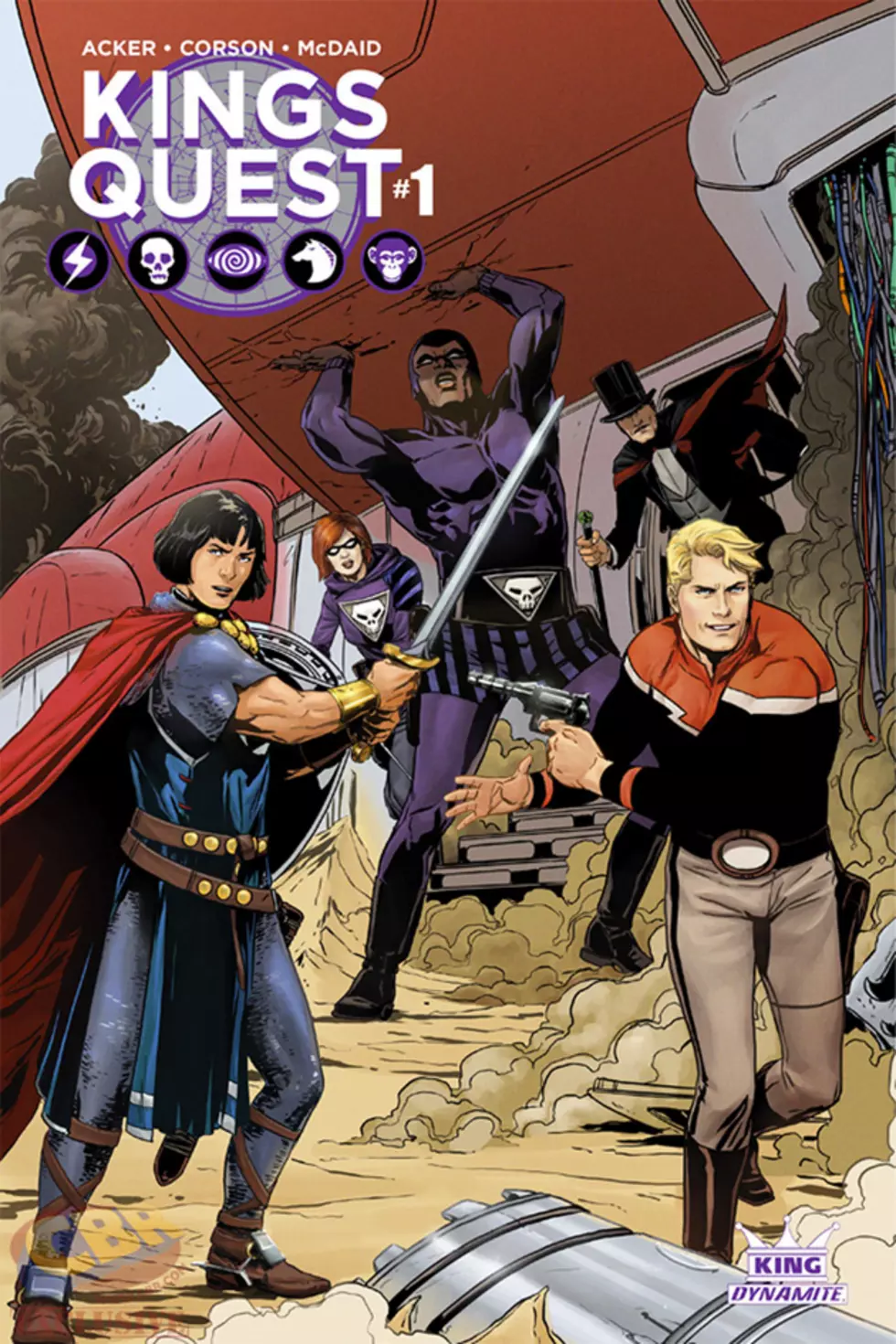Flash Gordon, The Phantom, Prince Valiant And More Are Back In &#8216;Kings Quest&#8217; In May