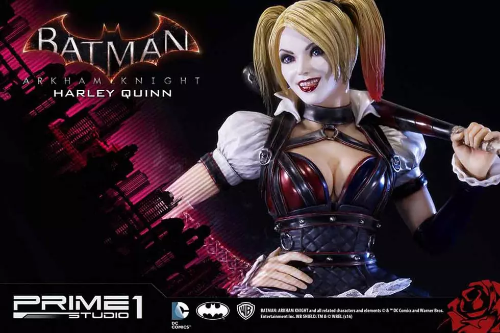 Harley Quinn Steps Up to Bat in New 'Batman: Arkham Knight' Statue