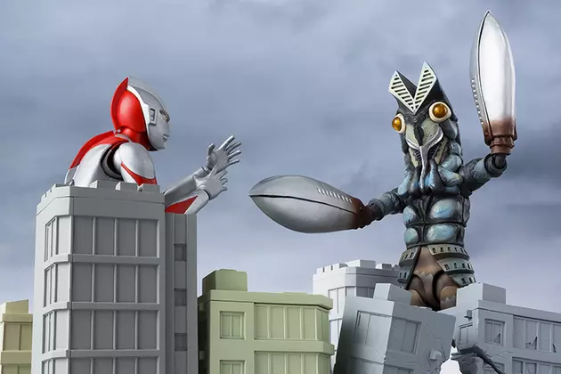 The New SH Figuarts Ultraman Figure Has The Best Accessory Ever: A City To Destroy With Monster Fights