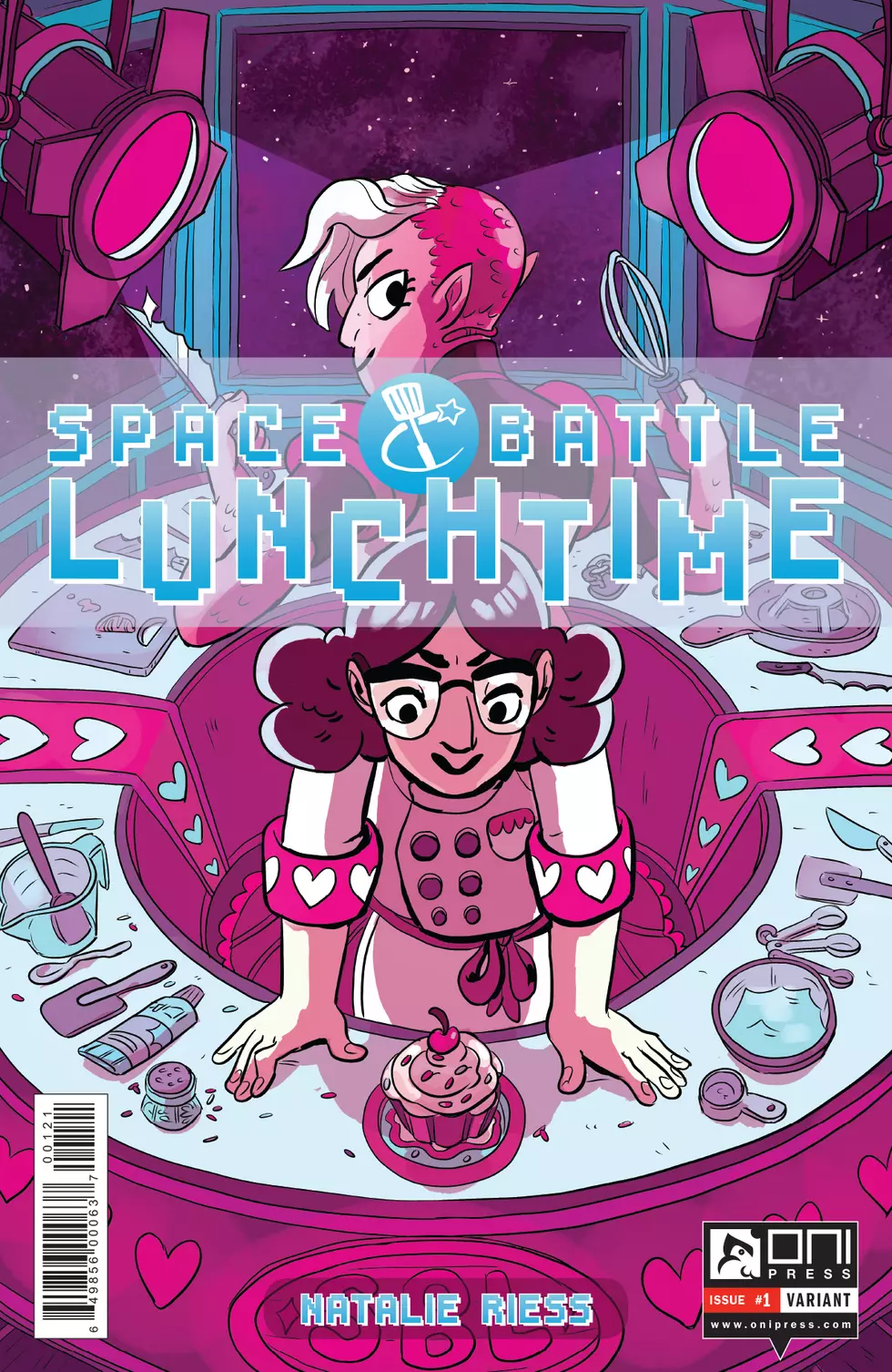 Oni Press Unveils Carey Pietsch Variant Cover for &#8216;Space Battle Lunchtime&#8217; #1