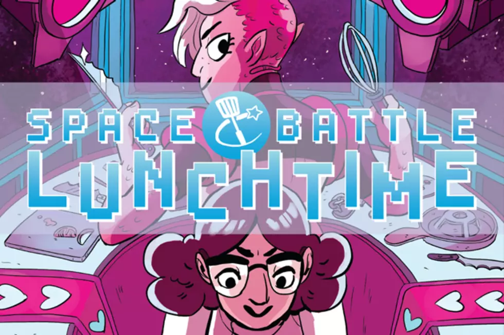 Oni Press Unveils Carey Pietsch Variant Cover for 'Space Battle Lunchtime' #1