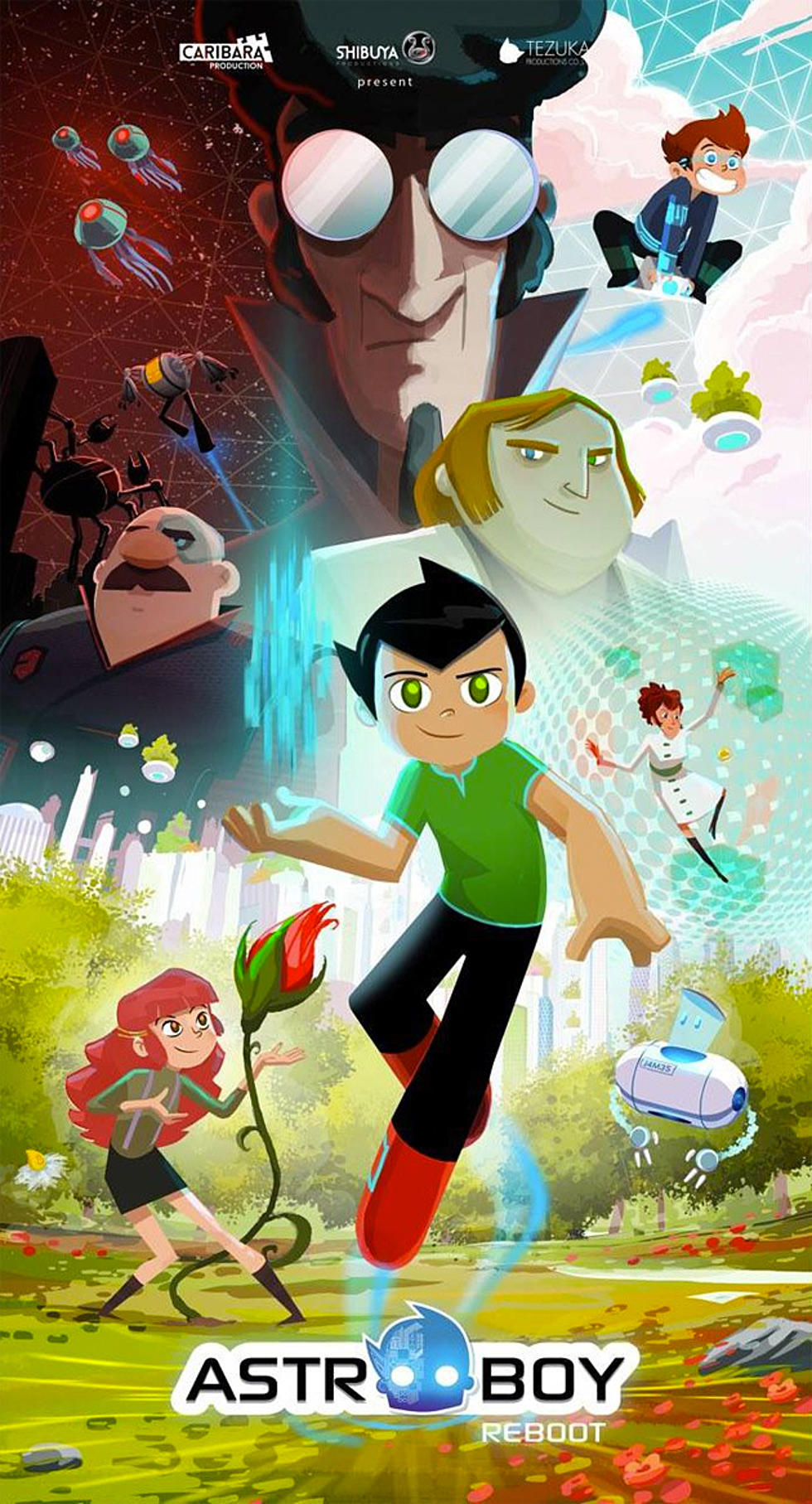 &#8216;Astro Boy Reboot&#8217; Poster Reveals Characters, Designs, And The Strange Polo Shirts Of The Future