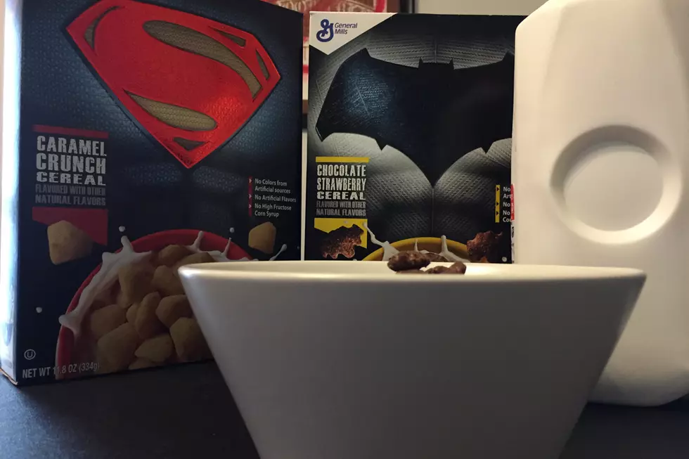 Dawn Of Breakfast: The Definitive Battle Between Superman And Batman, In Cereal Form