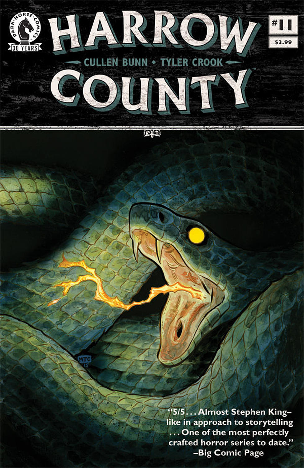 Love Every Part Of Making Comics: Tyler Crook On His Art Process For &#8216;Harrow County&#8217;