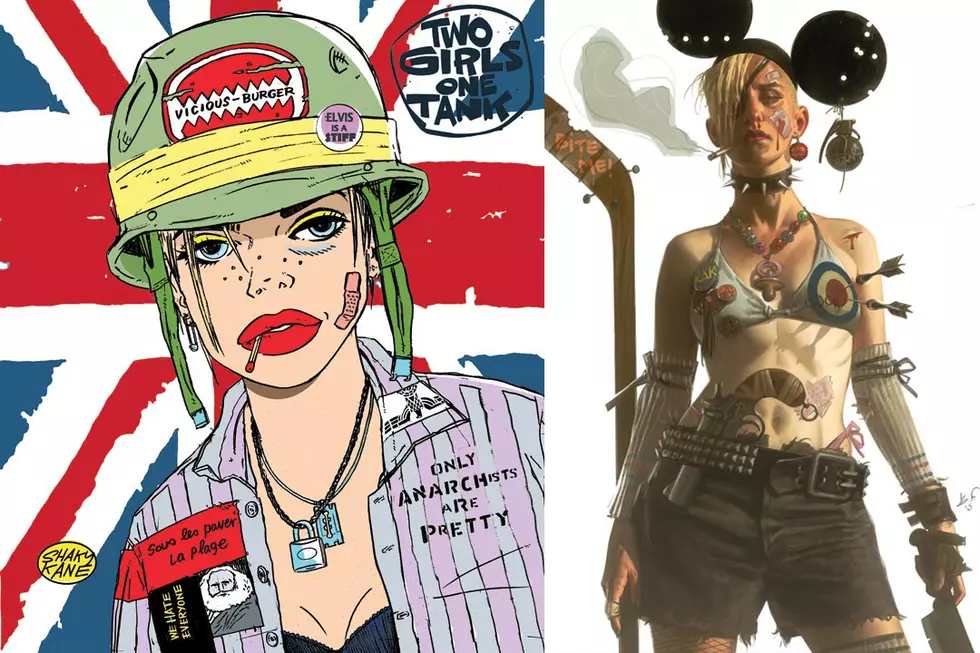 Martin and Parson Revive Tank Girl in 'Two Girls One Tank'