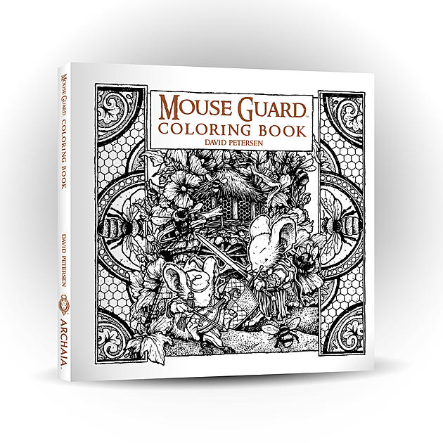 Archaia To Release &#8216;Mouse Guard Coloring Book&#8217; In October [Exclusive Preview]