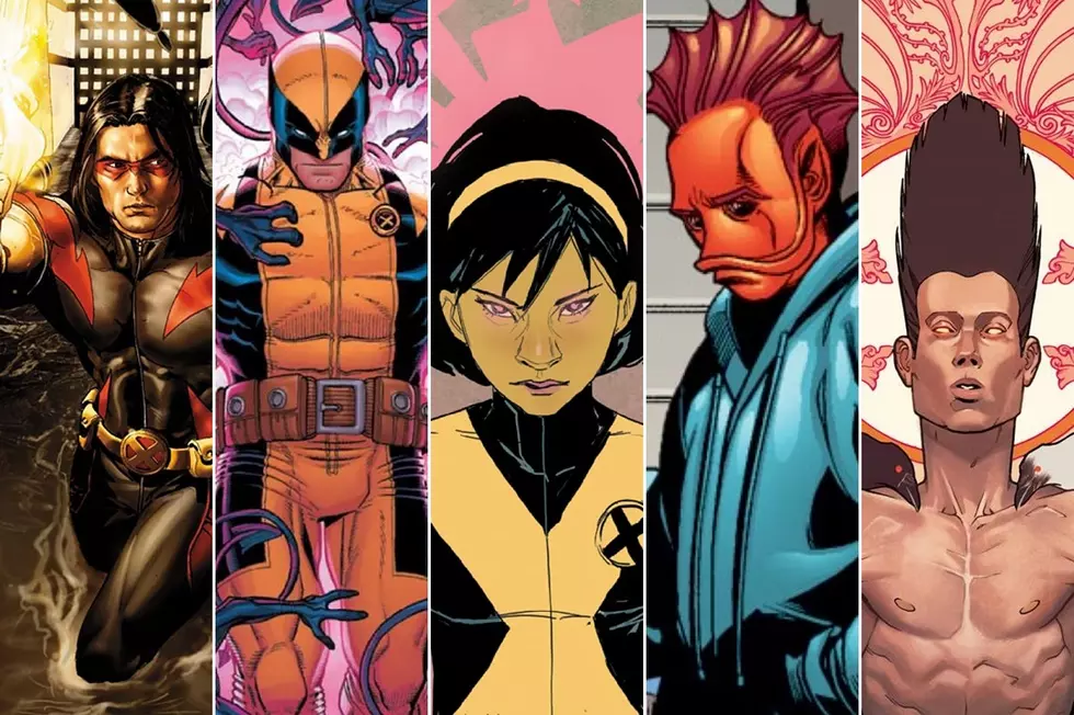 100 X-Men: Warpath, Wolverine, Karma, Squid Boy And Legion