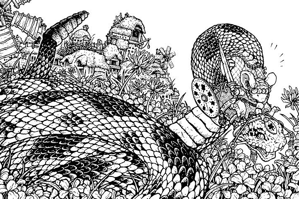 Archaia To Release ‘Mouse Guard Coloring Book’ In October [Exclusive Preview]