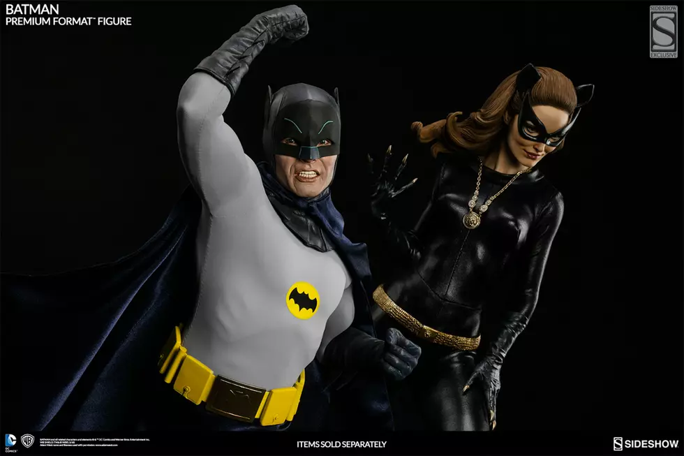 Sideshow Reveals ‘Batman ’66’ Premium Format Figures, Inspired By Adam West And Julie Newmar