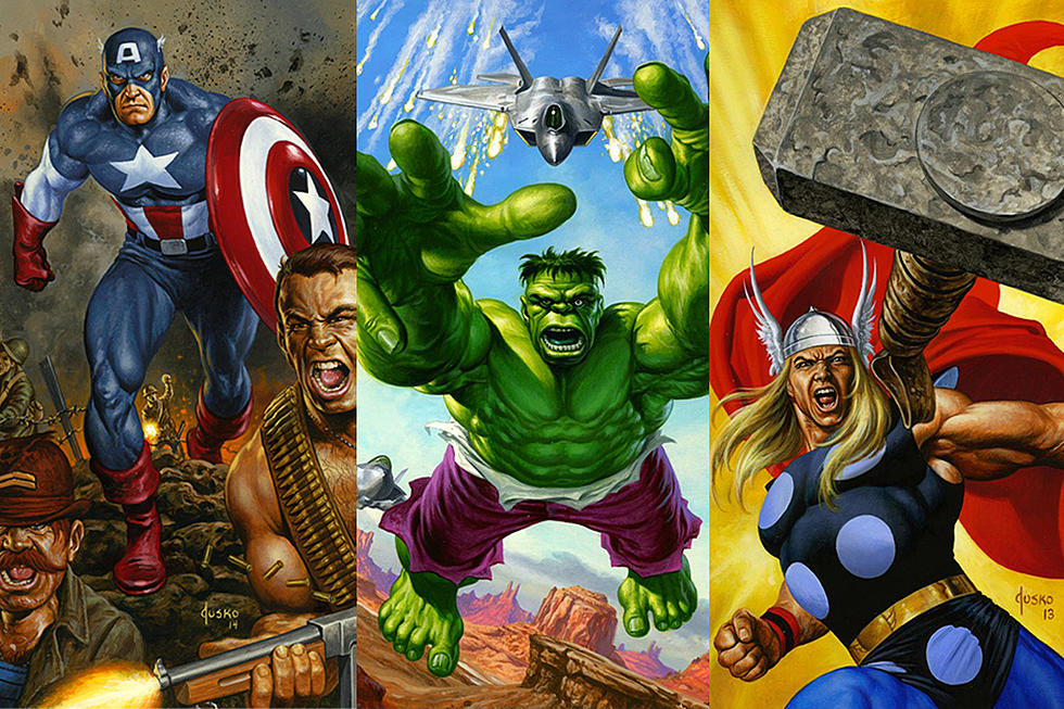 20 Years Later, Joe Jusko Returns to Paint a New Set of Marvel Masterpieces