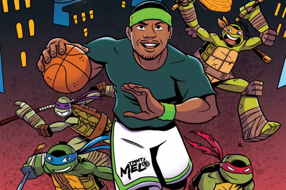 Carmelo Anthony Is Teaming Up With The Ninja Turtles, Obviously