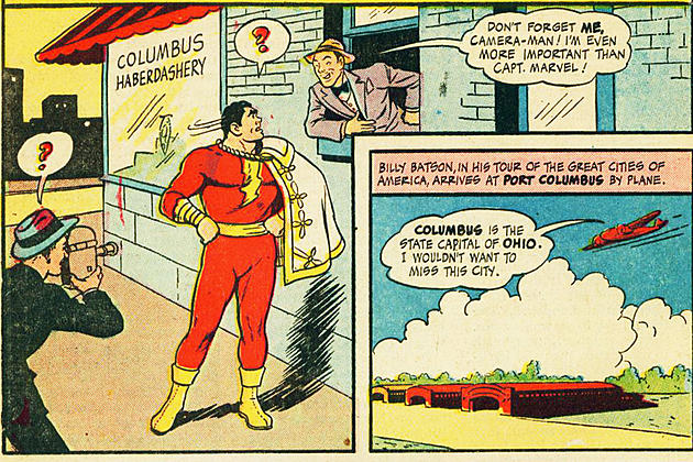 Bizarro Back Issues: Captain Marvel&#8217;s Inexplicable Visit To Columbus, Ohio (1946)