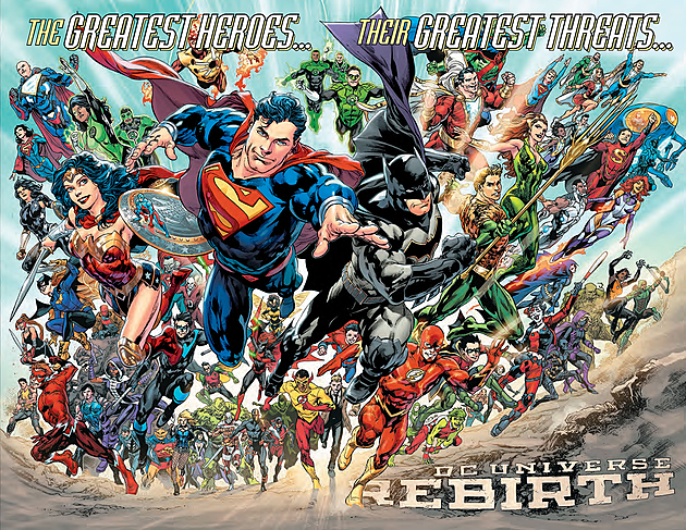 Who&#8217;s Who In Ivan Reis&#8217; &#8216;DC Universe Rebirth&#8217; #1 Spread