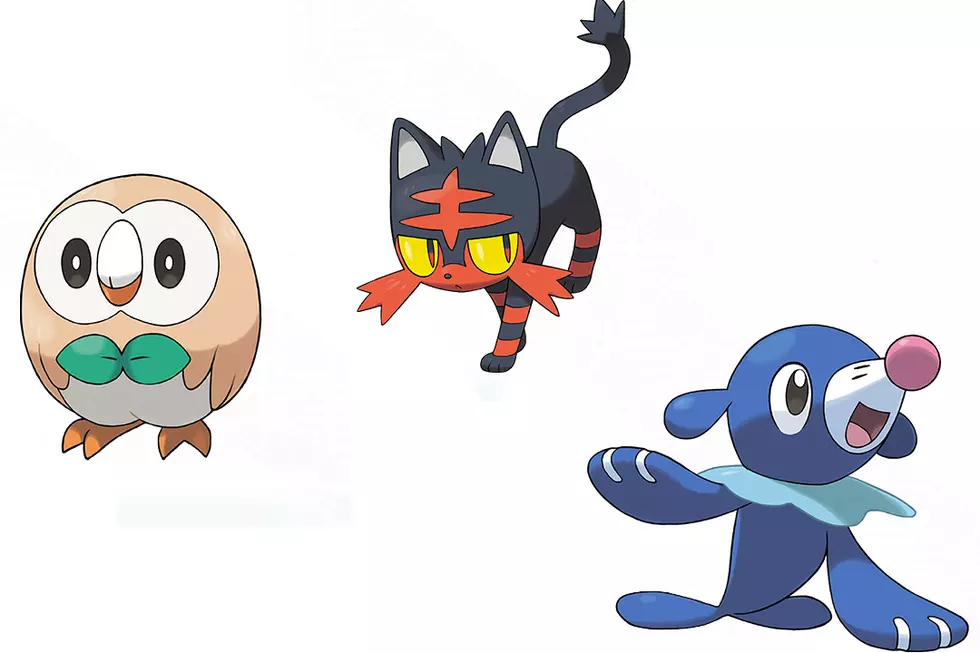 Meet The New Starters For 'Pokemon Sun and Moon'