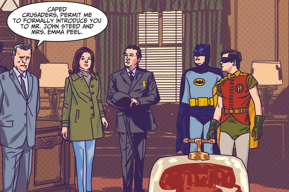 Steed And Peel Hit Gotham City In ‘Batman ’66 Meets Steed And Mrs. Peel’ Chapter 2 [Preview]