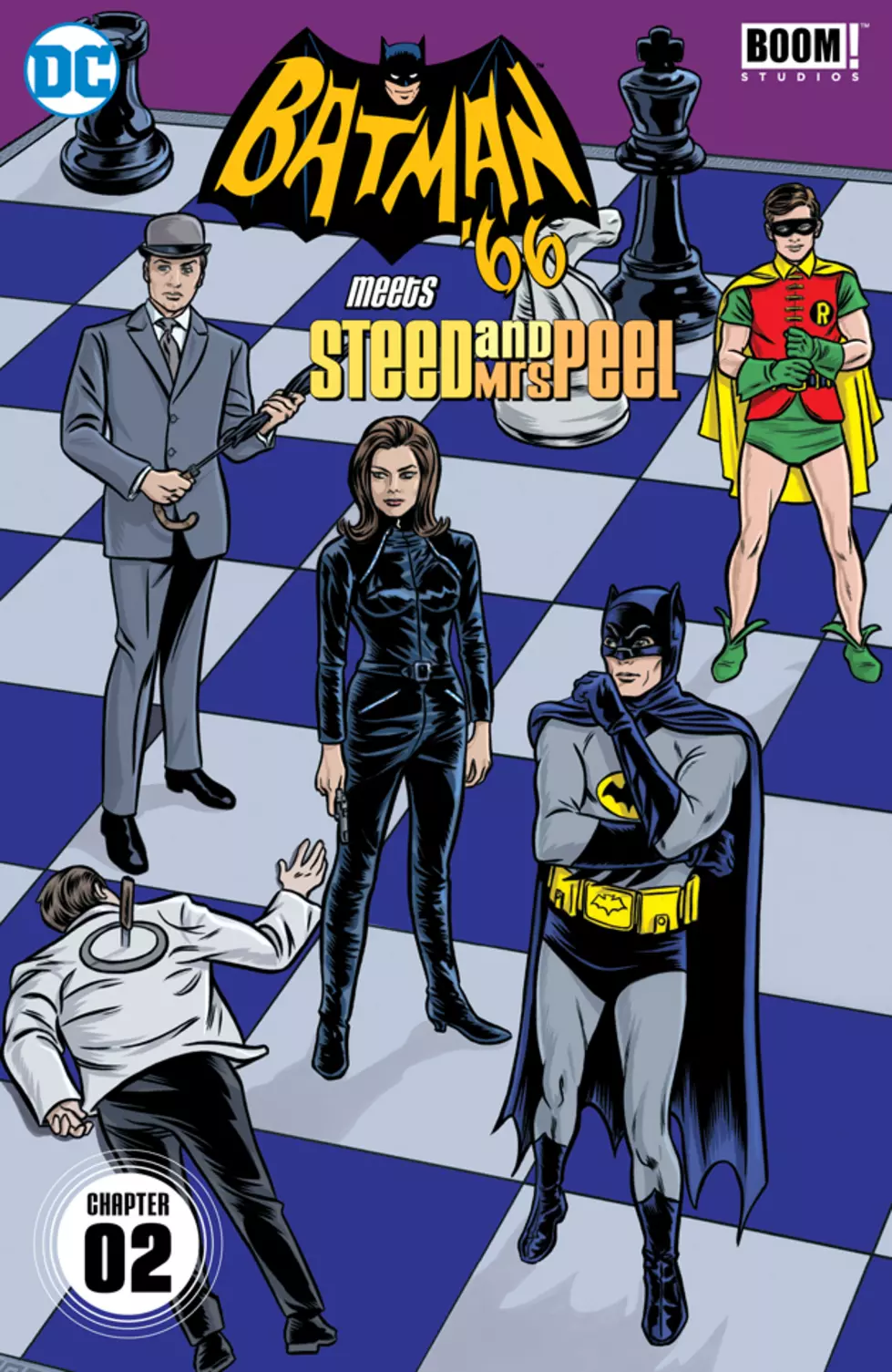 Steed And Peel Hit Gotham City In &#8216;Batman &#8217;66 Meets Steed And Mrs. Peel&#8217; Chapter 2 [Preview]