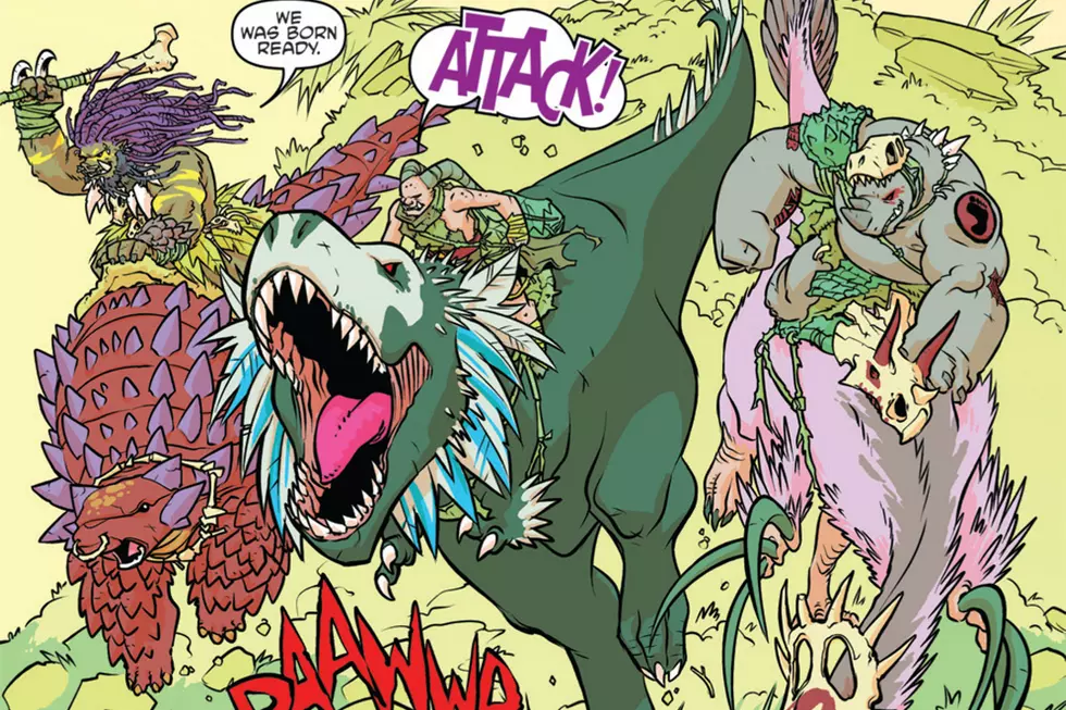 Bebop And Rocksteady Journey To The Distant Past Of The Year 2000 (And Also Dinosaur Times) In ‘Bebop And Rocksteady Destroy Everything’ #2 [Preview]