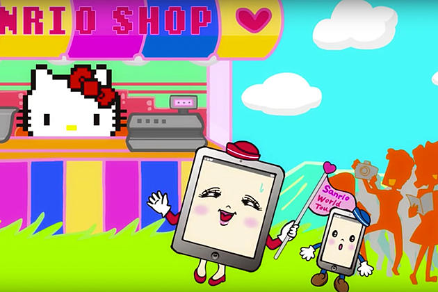 Sanrio&#8217;s Newest Character Is Taburerona, An Overemotional iPad Who Works As A Tour Guide