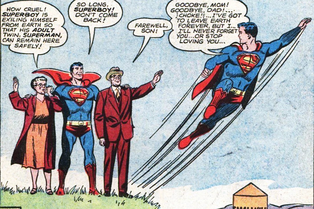 Bizarro Back Issues: The Superman / Superboy War! (1963)