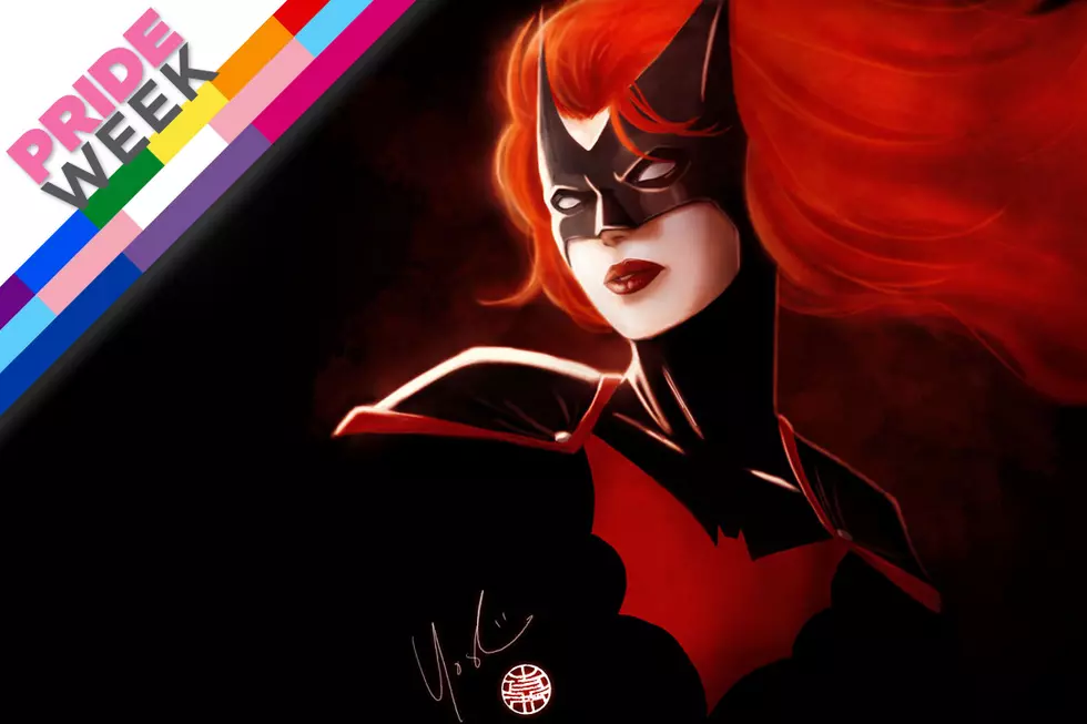 Pride of Gotham:This celebration of Batwoman fan art features her amazing  costume, her stylish civilian identity, and even the Bombshells version of  the character.]