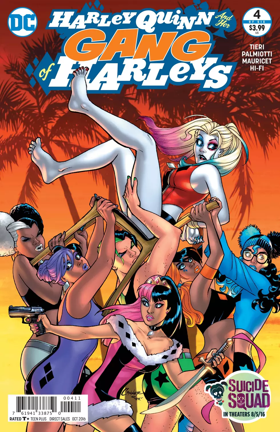 Life&#8217;s A Beach In &#8216;Harley Quinn And Her Gang Of Harleys&#8217; #4 [Exclusive Preview]
