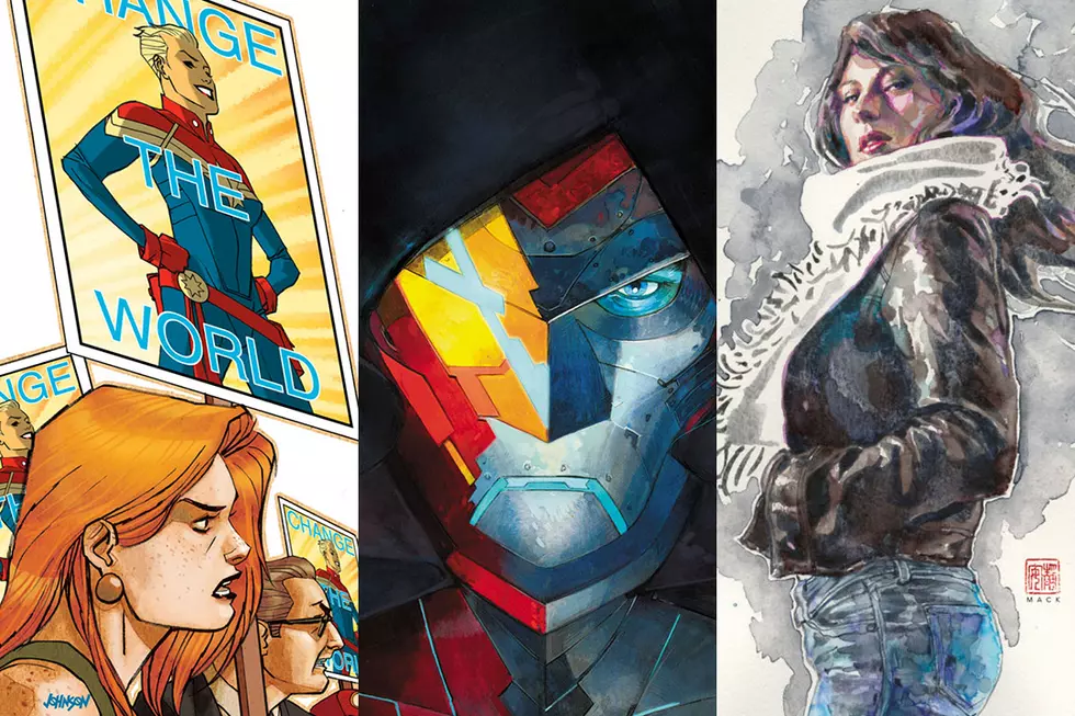 Marvel Announces New Titles & Teams For ‘Jessica Jones’, ‘Thanos’, ‘Captain Marvel’ and ‘Infamous Iron Man’